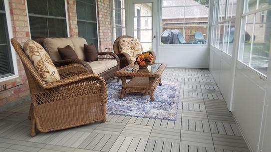 Putting Deck Tiles on Concrete